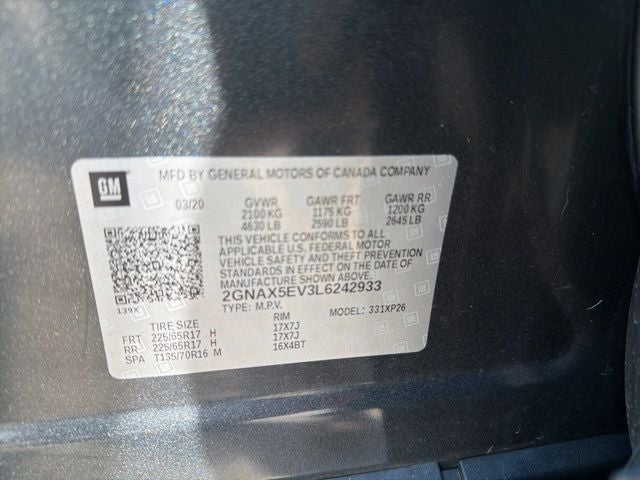 2020 Chevrolet Equinox LS