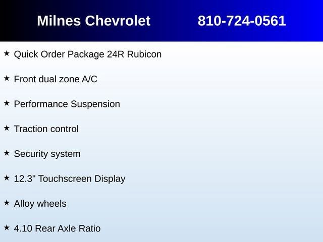 2024 Jeep Wrangler Rubicon