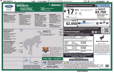 2022 Ford Bronco Badlands