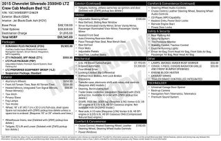2015 Chevrolet Silverado 2500 HD LTZ