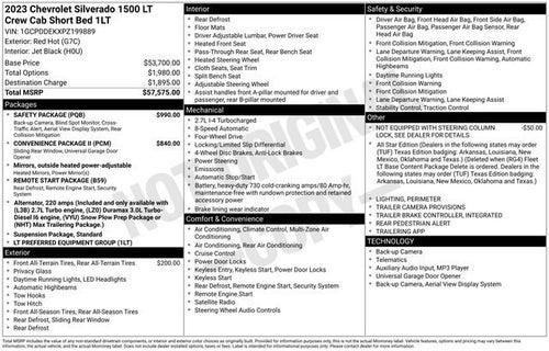 2023 Chevrolet Silverado 1500 LT