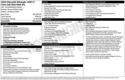 2024 Chevrolet Silverado 1500 LT (2FL)