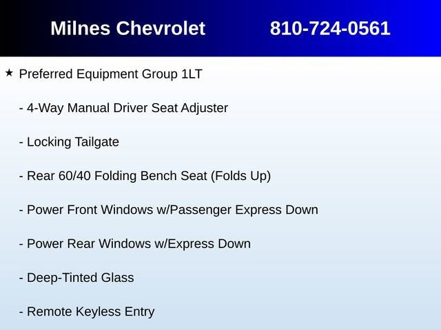 2020 Chevrolet Silverado 1500 LT