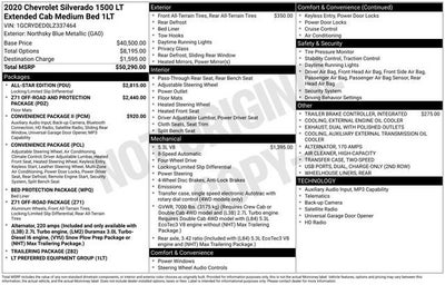 2020 Chevrolet Silverado 1500 LT