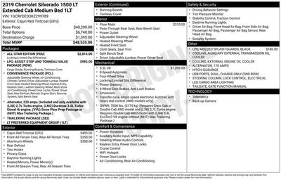 2019 Chevrolet Silverado 1500 LT