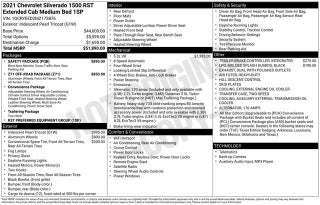 2021 Chevrolet Silverado 1500 RST