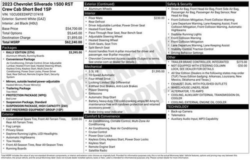 2023 Chevrolet Silverado 1500 RST