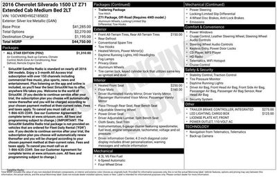 2016 Chevrolet Silverado 1500 LT