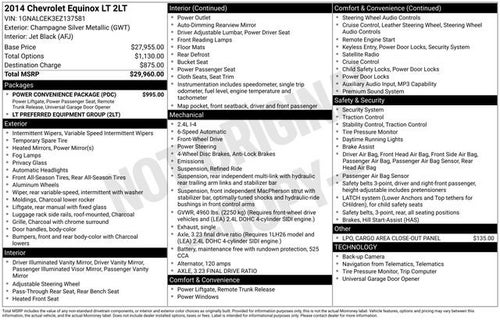 2014 Chevrolet Equinox LT