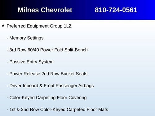 2017 Chevrolet Tahoe Premier