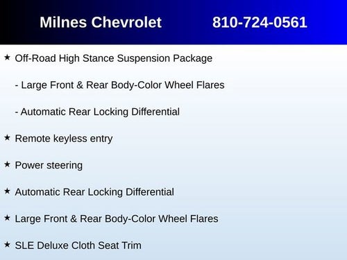 2012 GMC Canyon SLE1