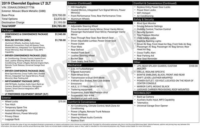 2019 Chevrolet Equinox LT