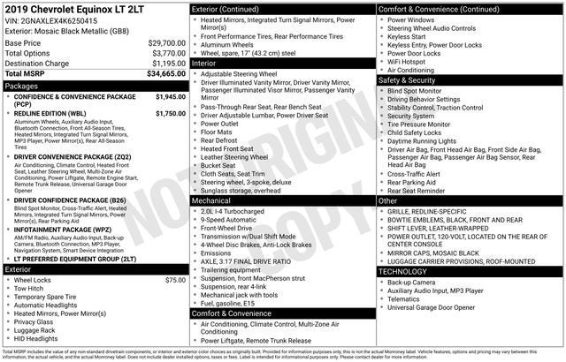 2019 Chevrolet Equinox LT