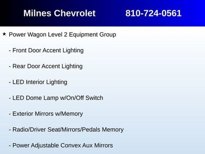 2020 RAM 2500 Power Wagon Crew Cab 4X4 6'4" Box