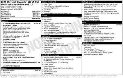 2024 Chevrolet Silverado 1500 LT Trail Boss