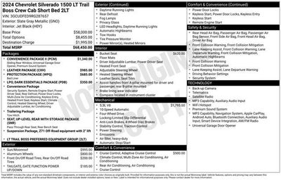 2024 Chevrolet Silverado 1500 LT Trail Boss