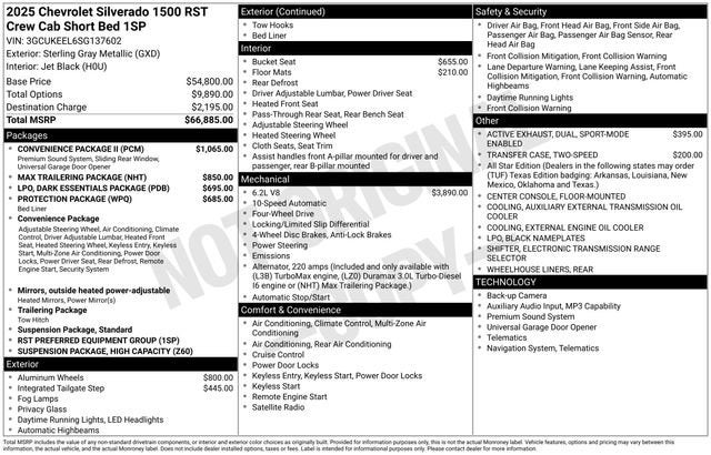 2025 Chevrolet Silverado 1500 RST