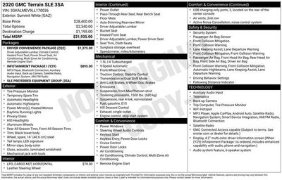 2020 GMC Terrain SLE