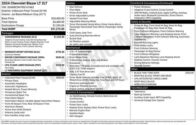 2024 Chevrolet Blazer 2LT