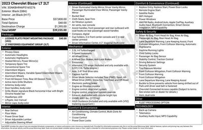 2023 Chevrolet Blazer 2LT