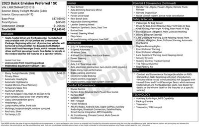 2023 Buick Envision Preferred