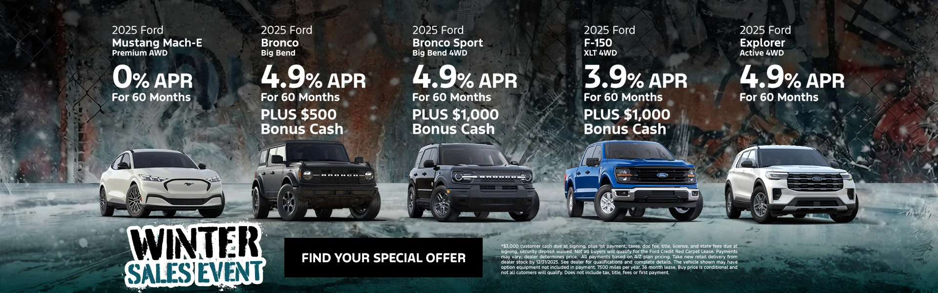 Winter Sales Event at Milnes Auto Group in Imlay City MI
